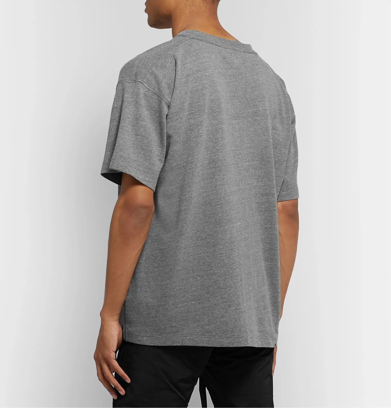 Oversized Logo-Appliquéd Cotton-Jersey T-Shirt - 5