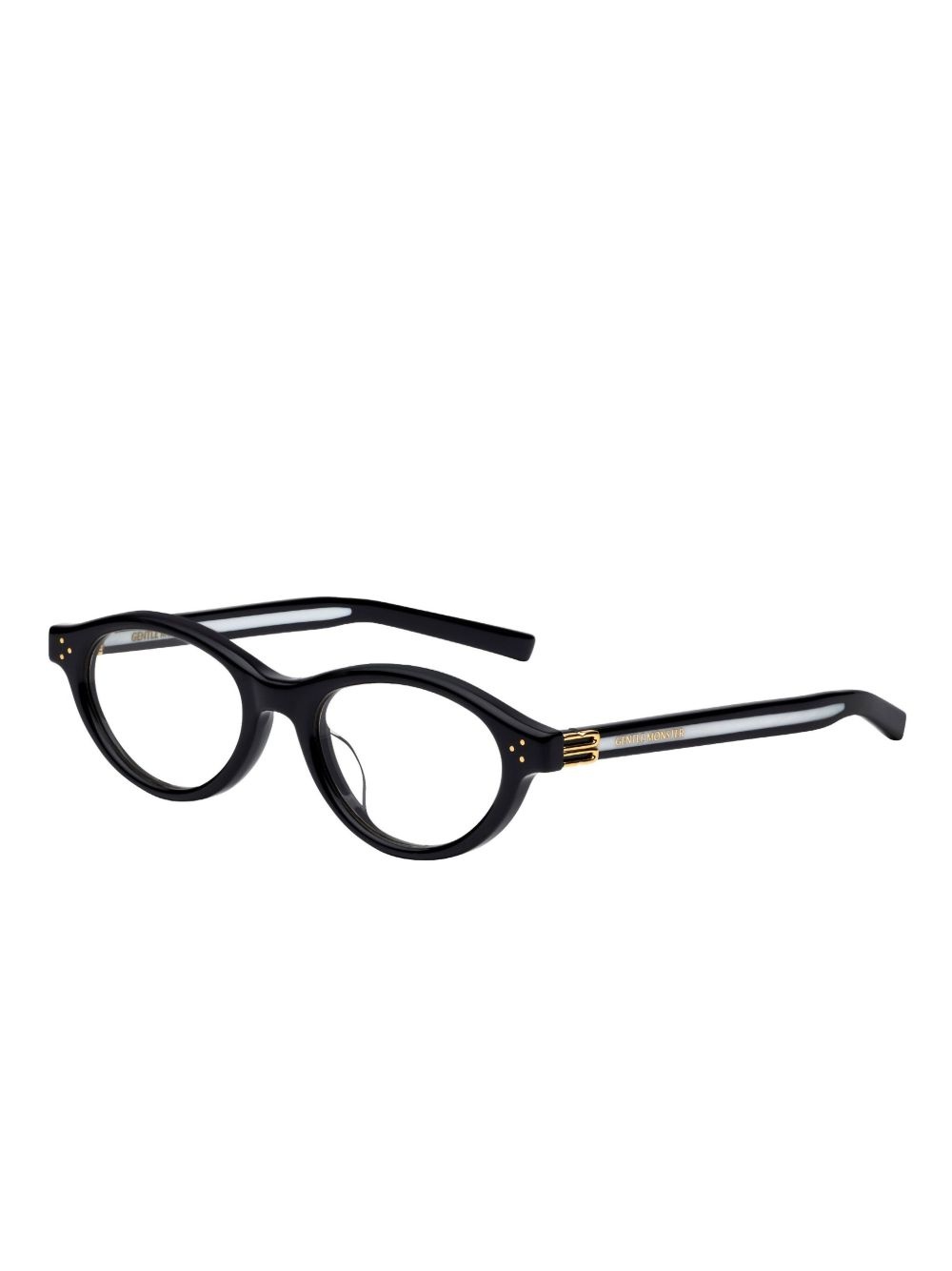 oval-frame glasses - 3