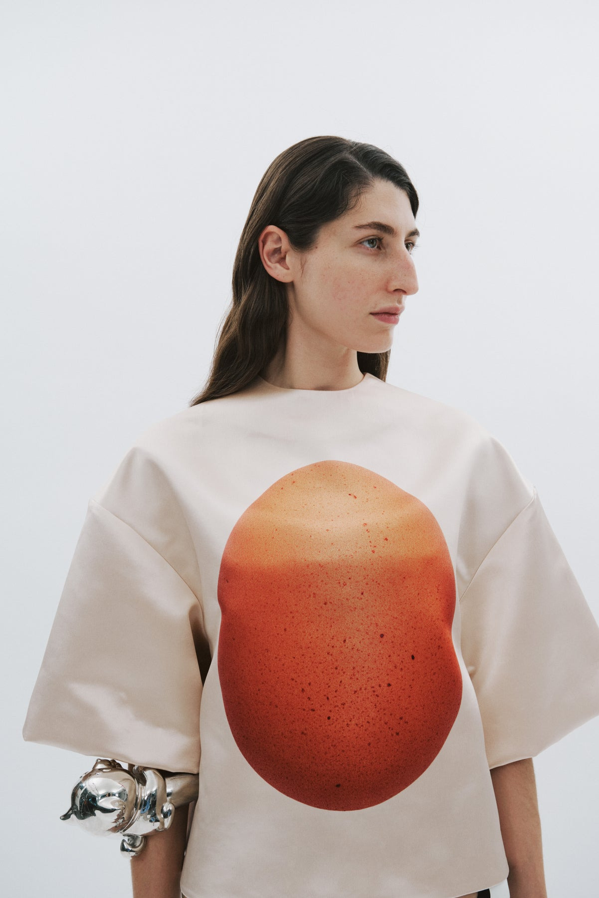 BOILED EGG SATIN TOP PEACH - 13