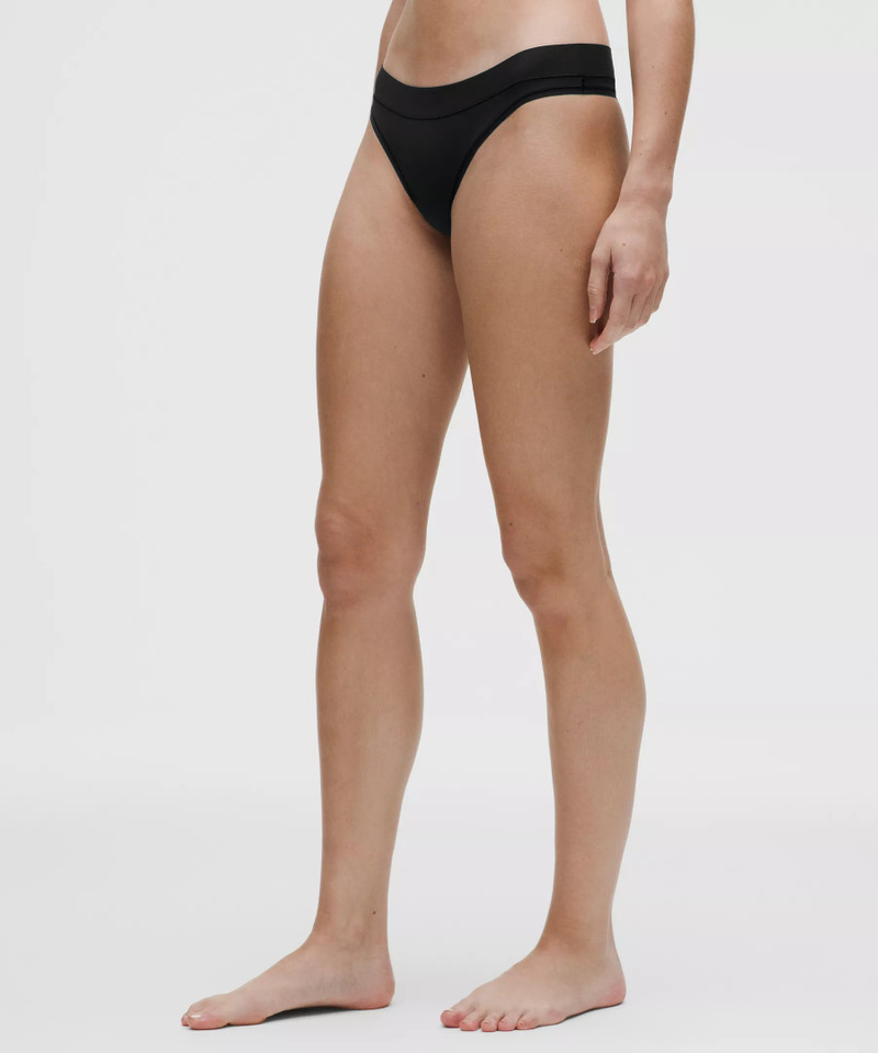 lululemon UnderEase Mid-Rise Thong Underwear *5 Pack outlook