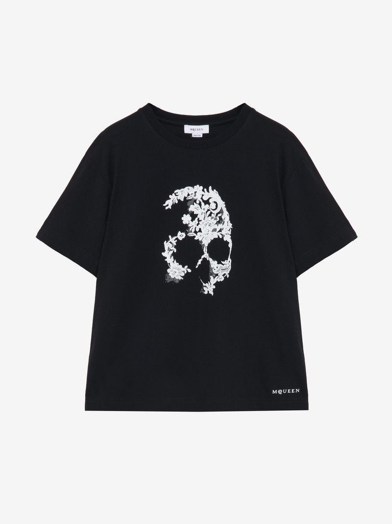 Lace Skull T-shirt 1