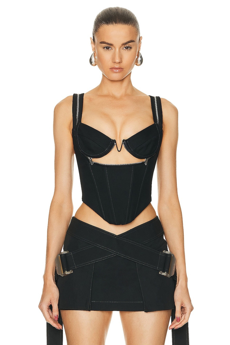 Zip Underwire Corset 1