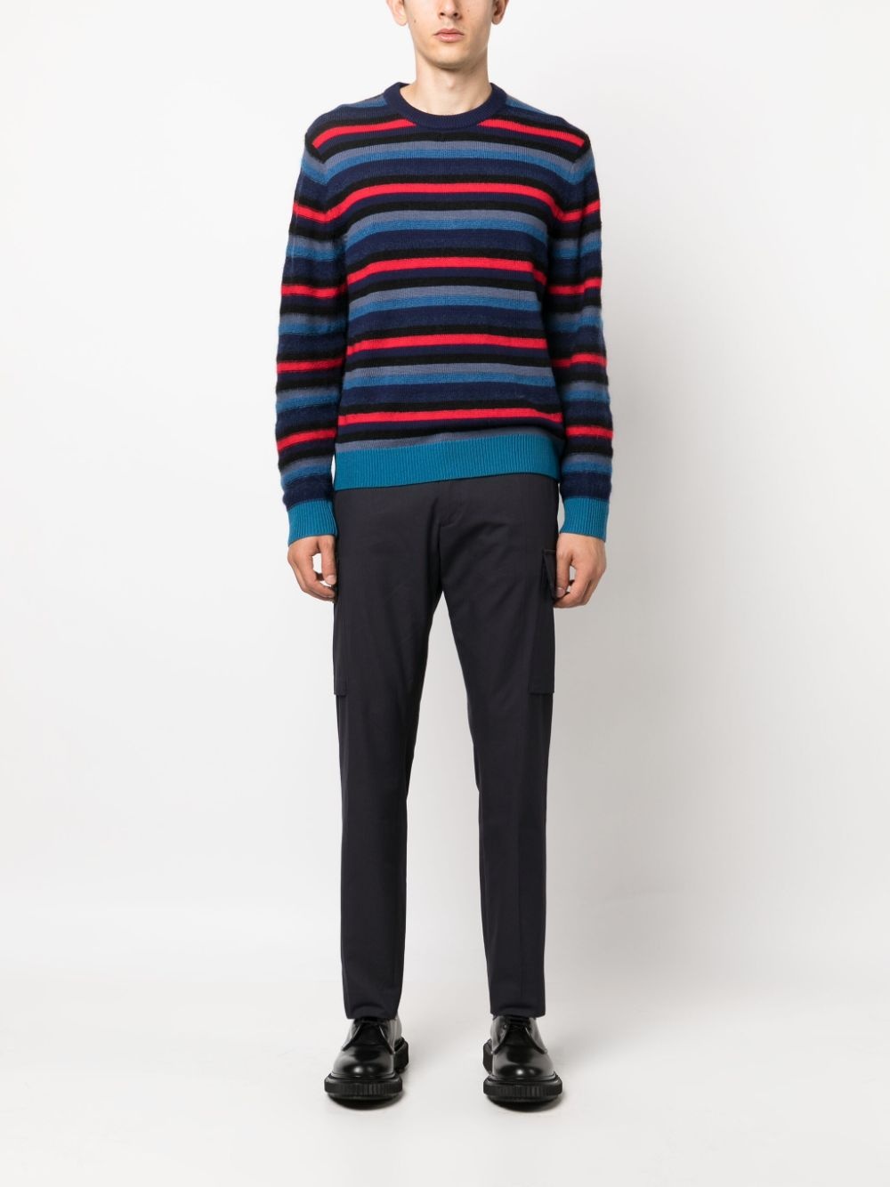 straight-leg cargo trousers - 2