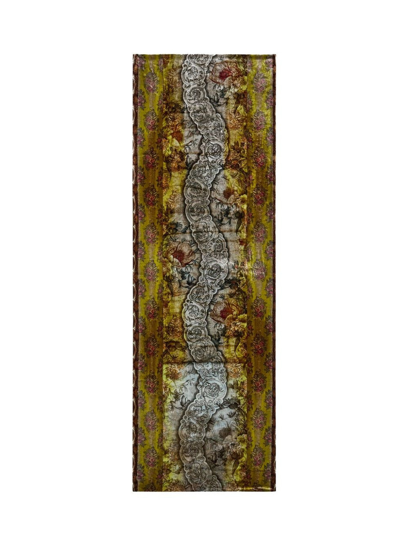 floral-pattern scarf 3
