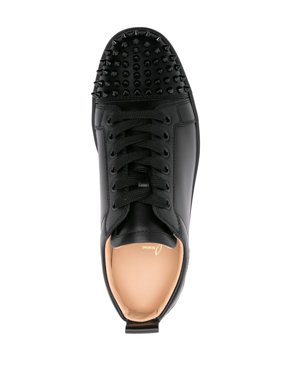 Junior Spikes leather sneakers - 4