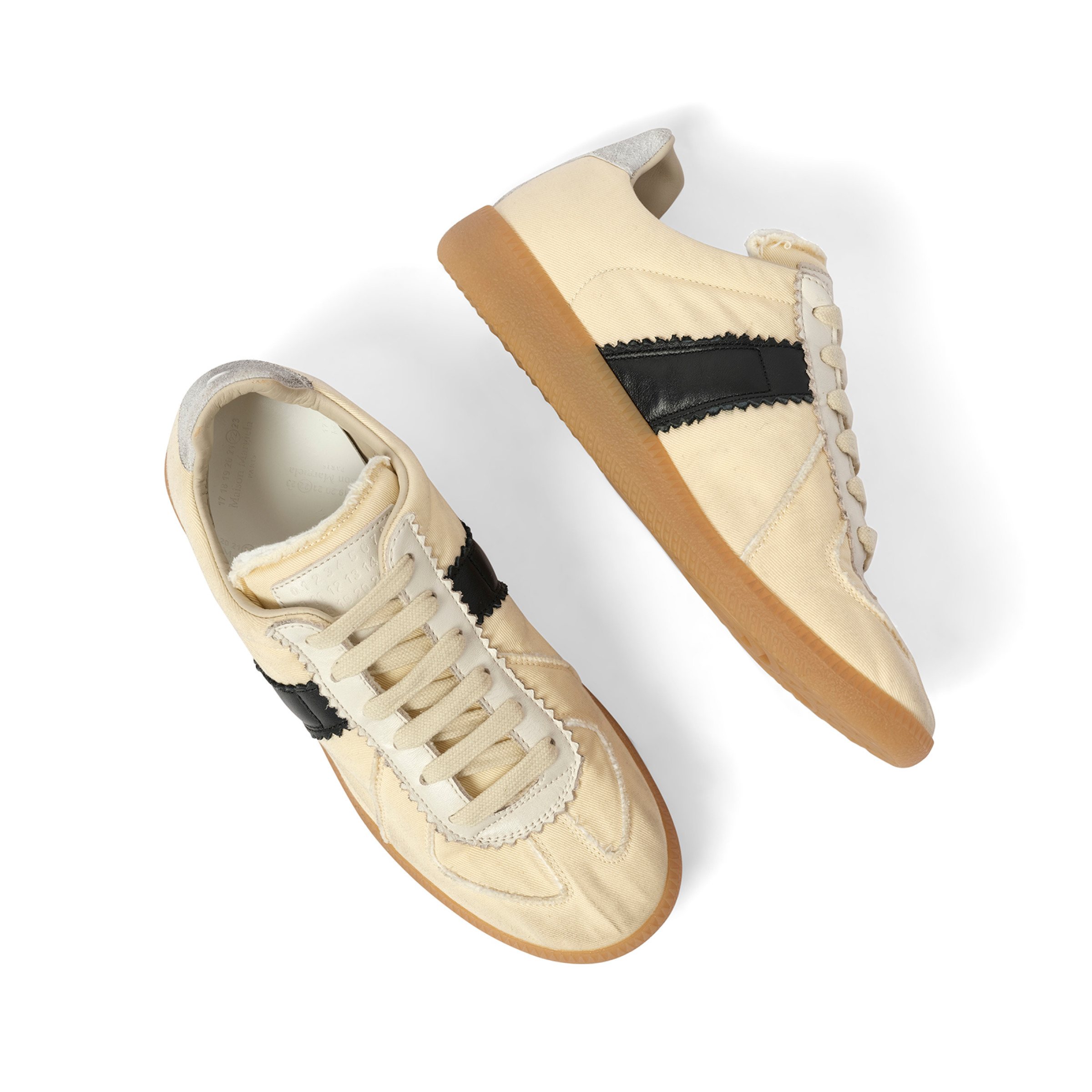Replica Sneaker in Black/Yellow - 4
