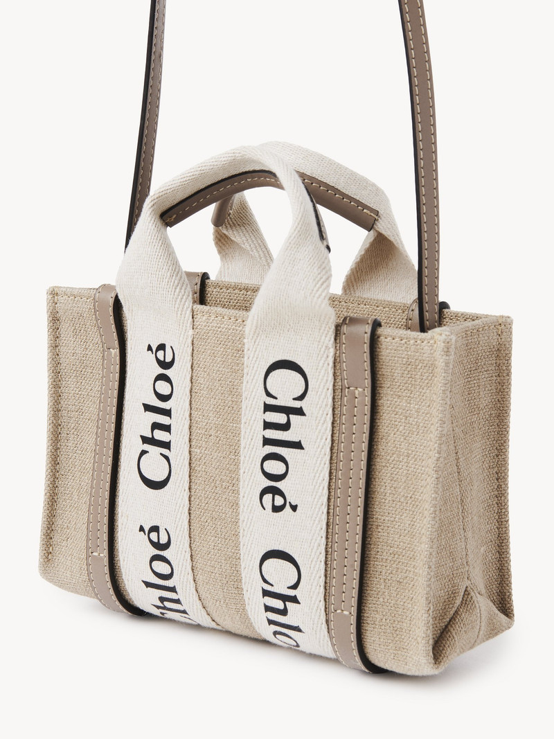 Chloé MINI WOODY TOTE BAG outlook