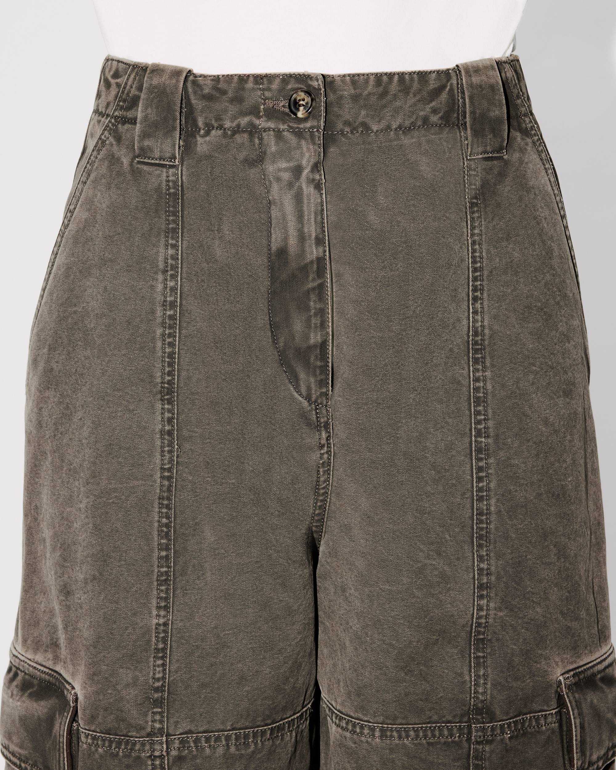Cargo pants in cotton canvas - 6