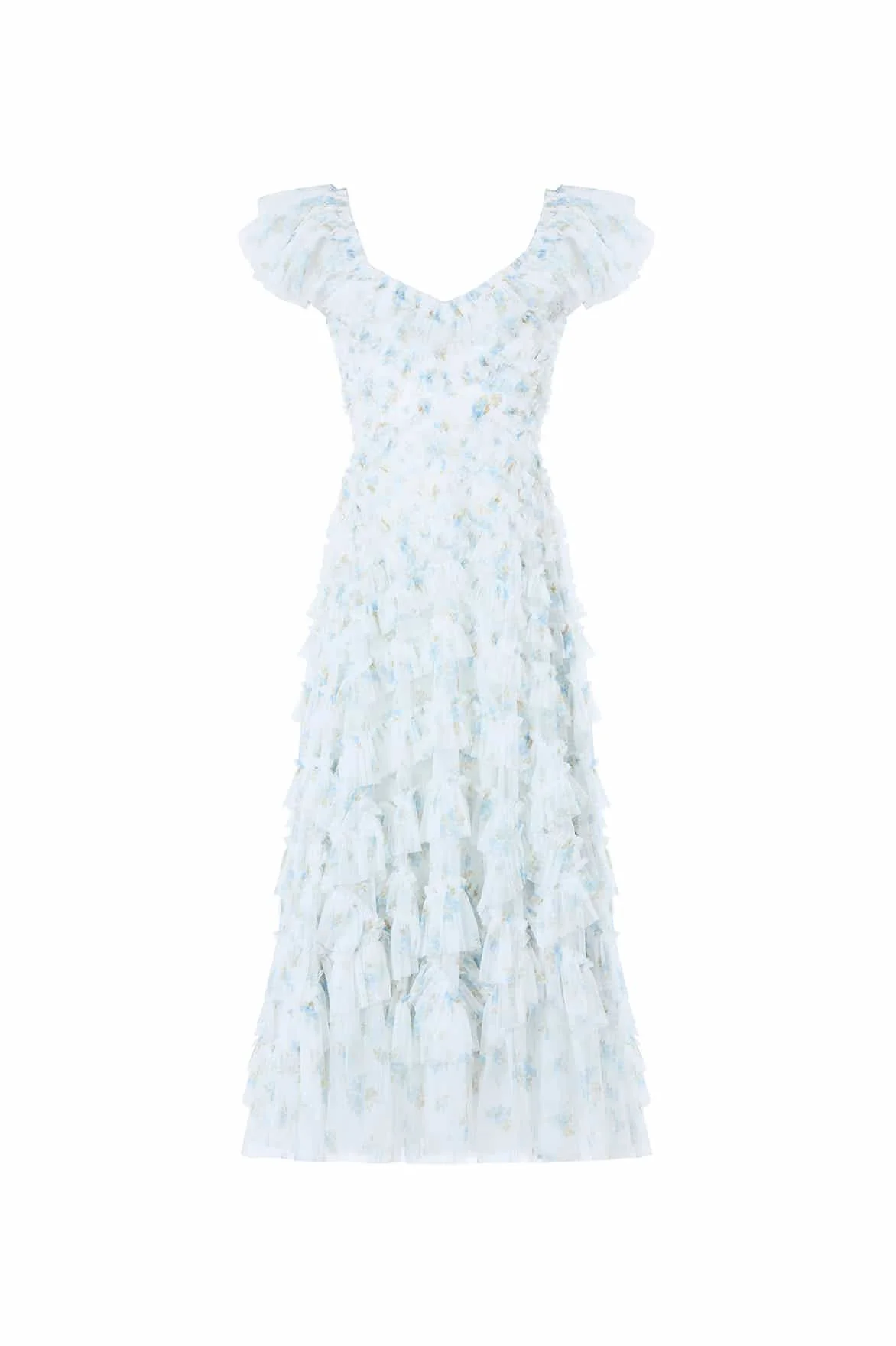 Magnolia Ditsy Lola Backless Ballerina Dress - 1