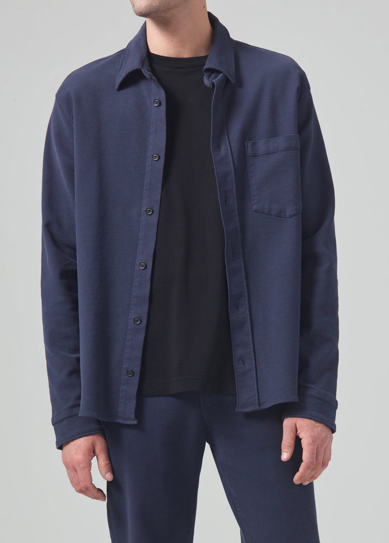 Citizens of Humanity Luca Bucket Dye Shirt French Terry
In Night Flight outlook