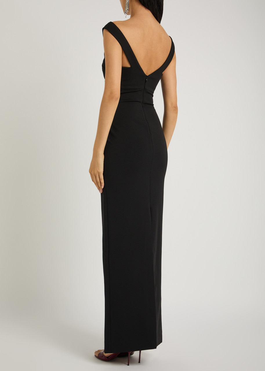 Solace London Nalani Crepe Maxi Dress - 3