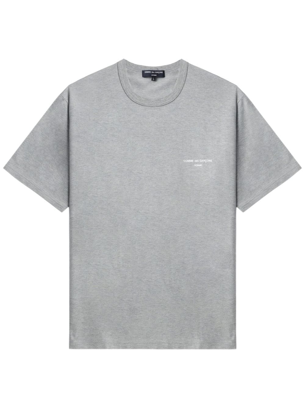 logo-print T-shirt - 1