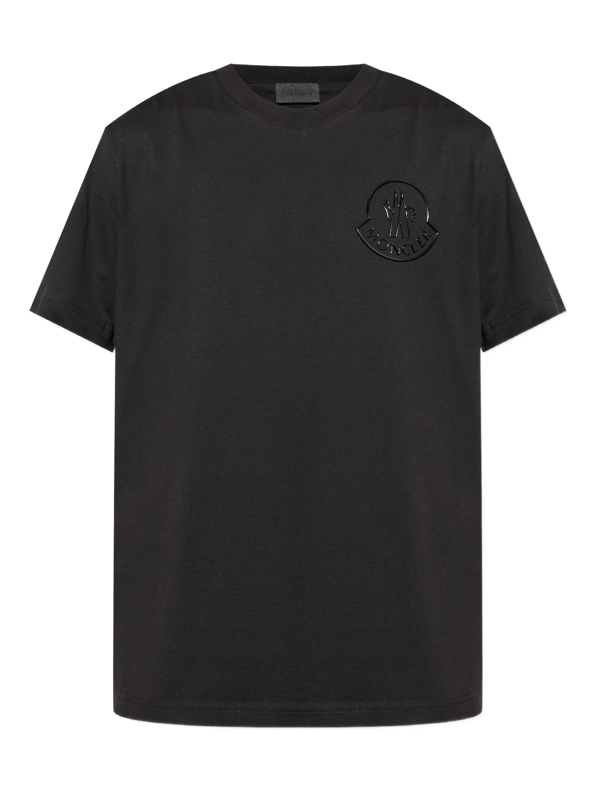 Moncler Logo-embossed Cotton T-shirt - 1
