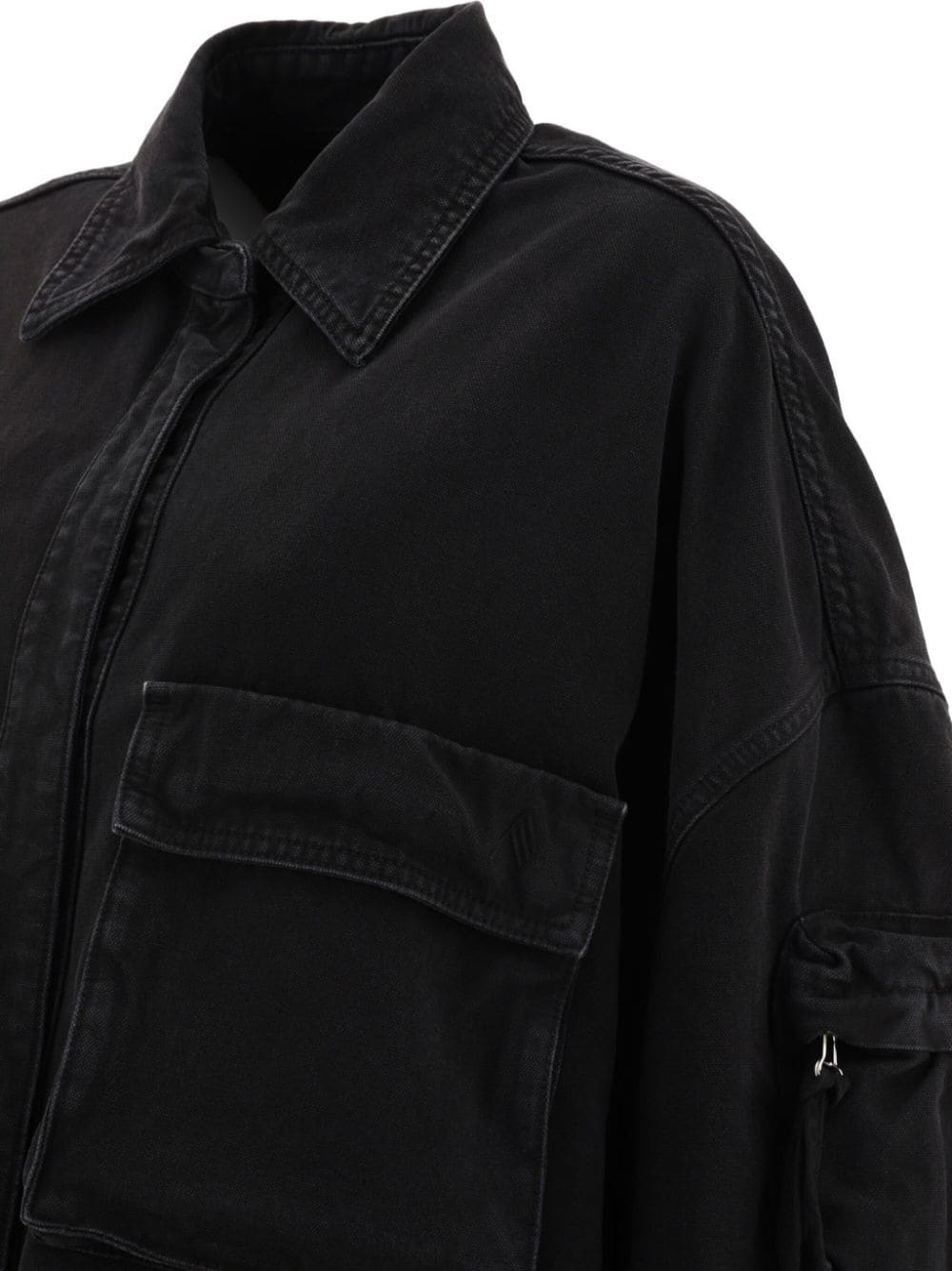 The Attico Coats Black - 2
