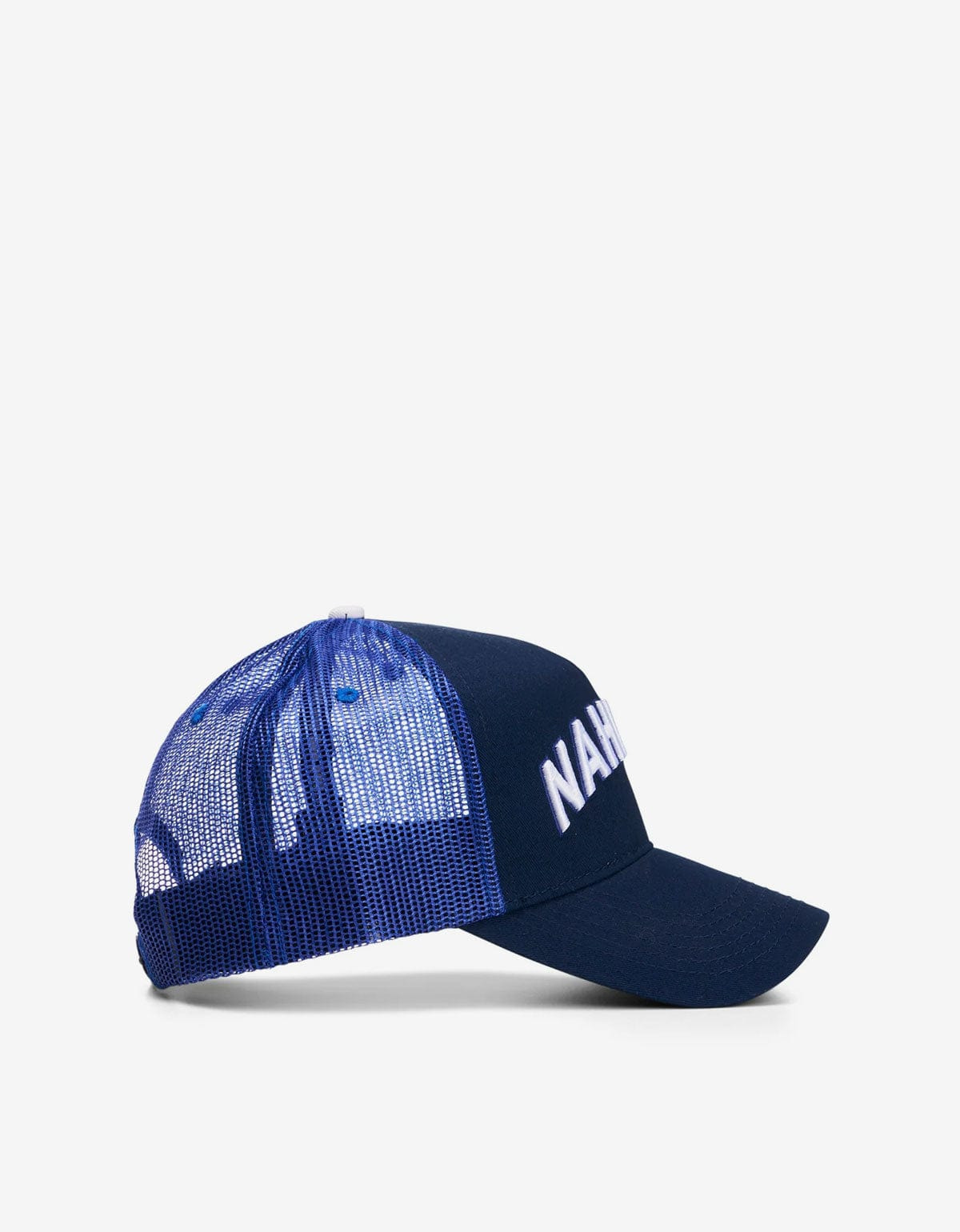 Nahmias Blue Varsity Trucker Hat - 4