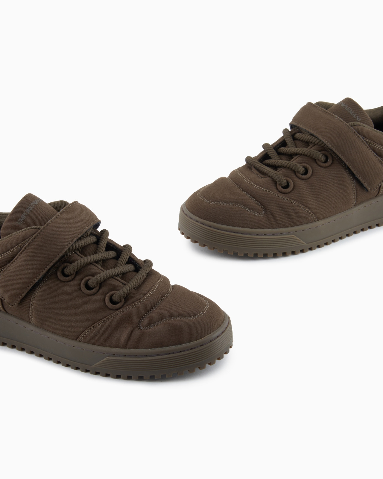 FABRIC SNEAKERS WITH LACES AND VELCRO - 5