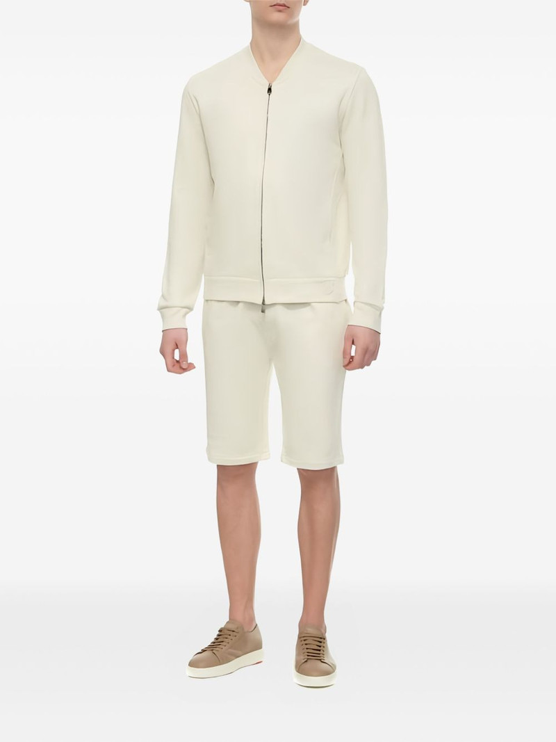 CORNELIANI long-sleeve zip-up cardigan outlook