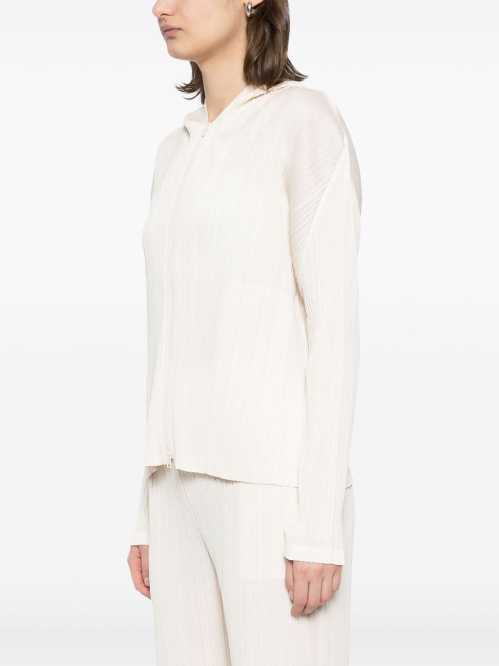pleated jacket - 3