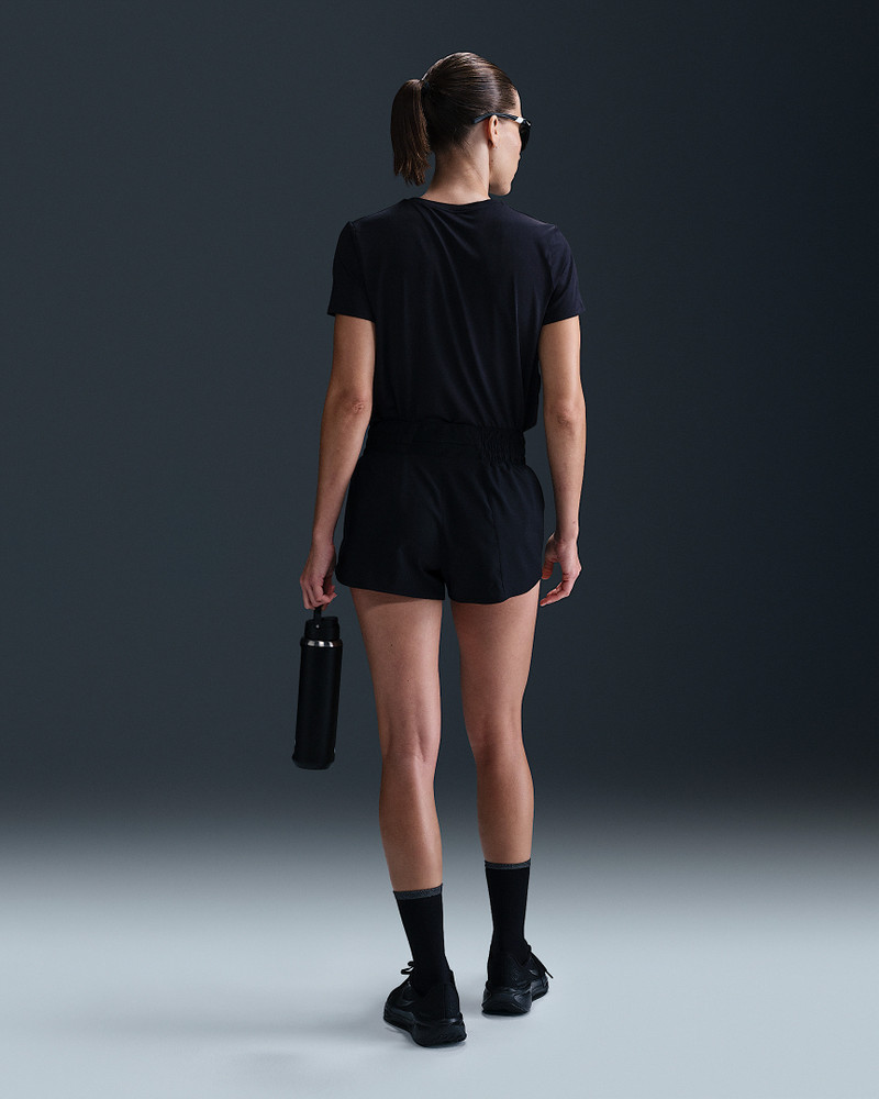 Nike One Women's Dri-FIT Mid-Rise Brief-Lined Running Shorts 4