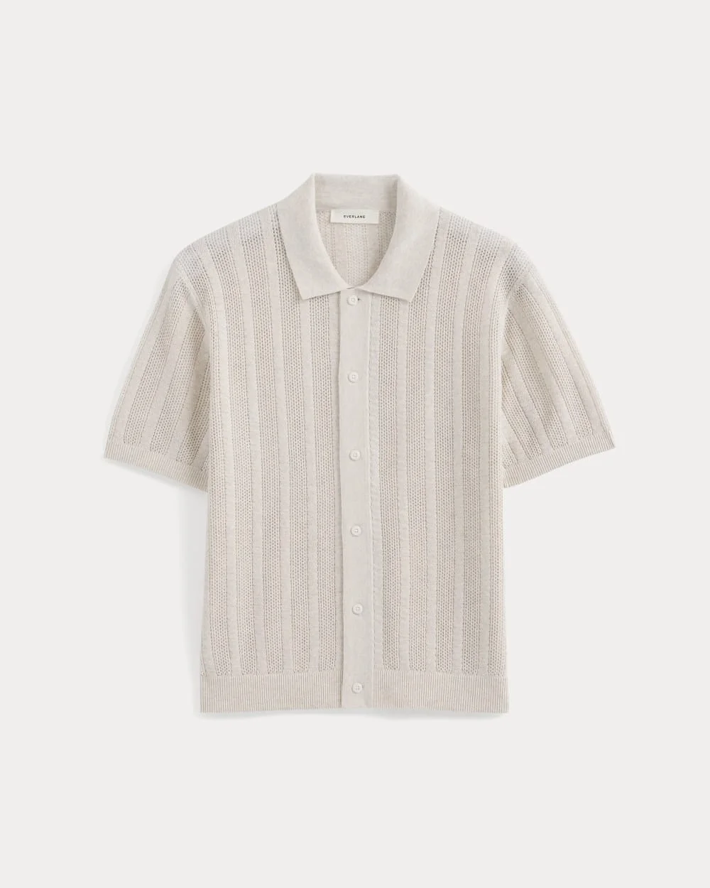 TEXTURED KNIT RESORT SHIRT - 1