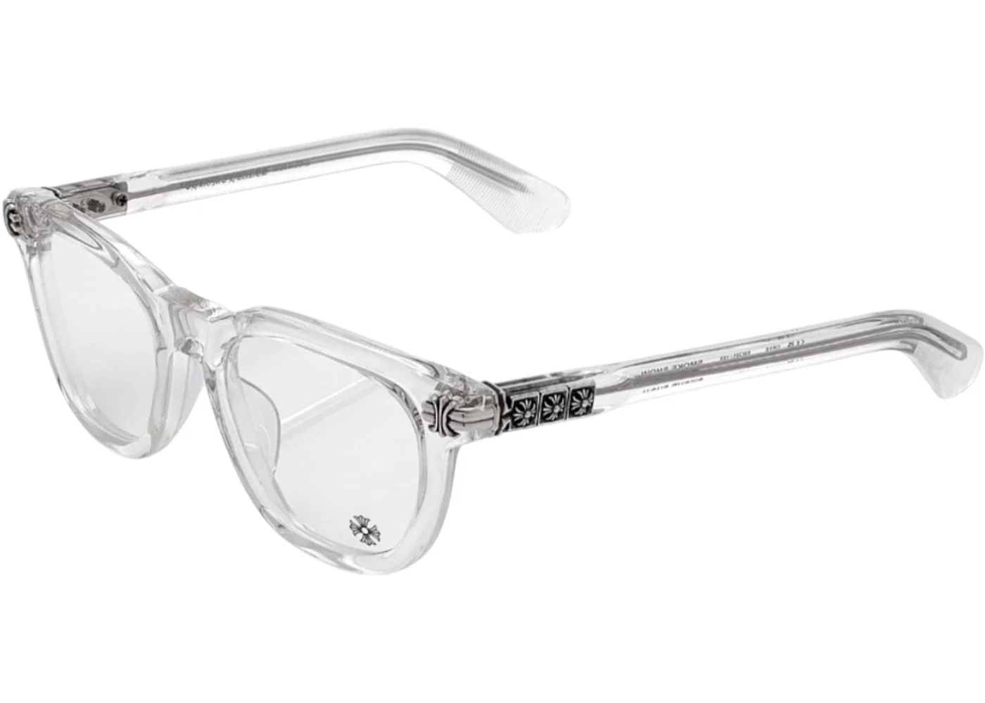 Chrome Hearts Smoke Show Eyeglasses Crystal Crystal - 1