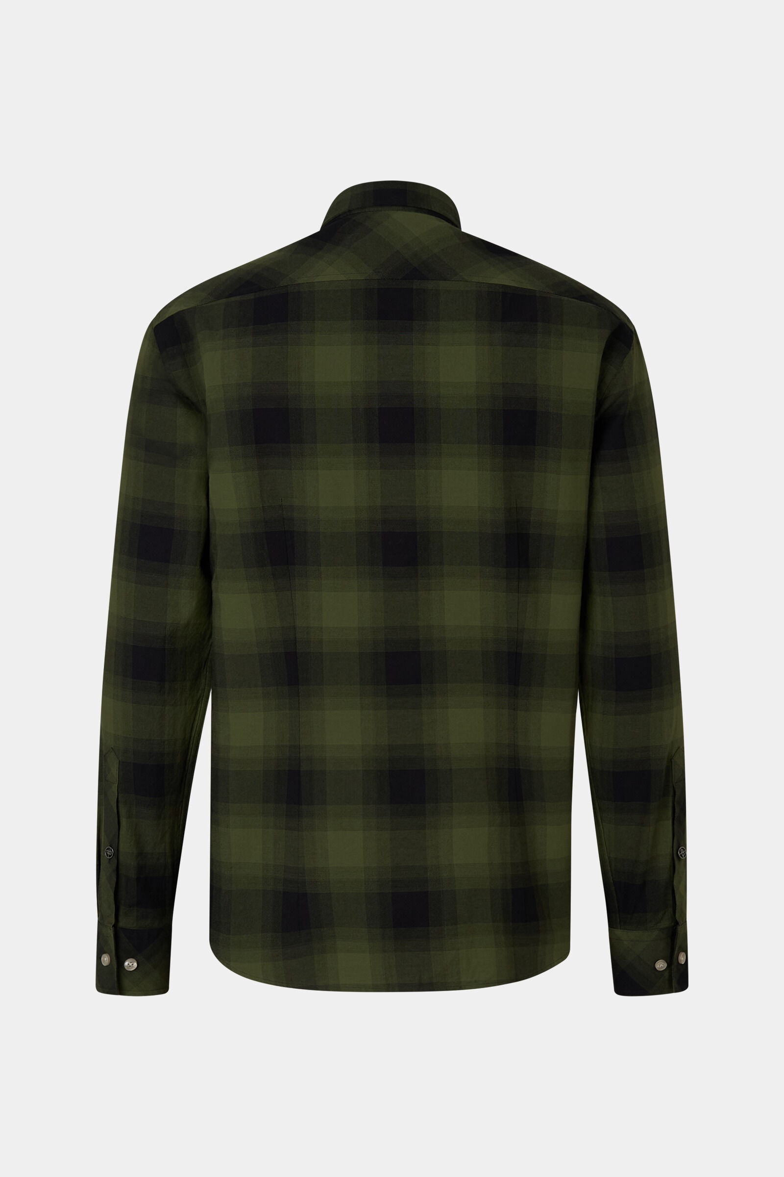 Timi Shirt in Olive green/Black - 5