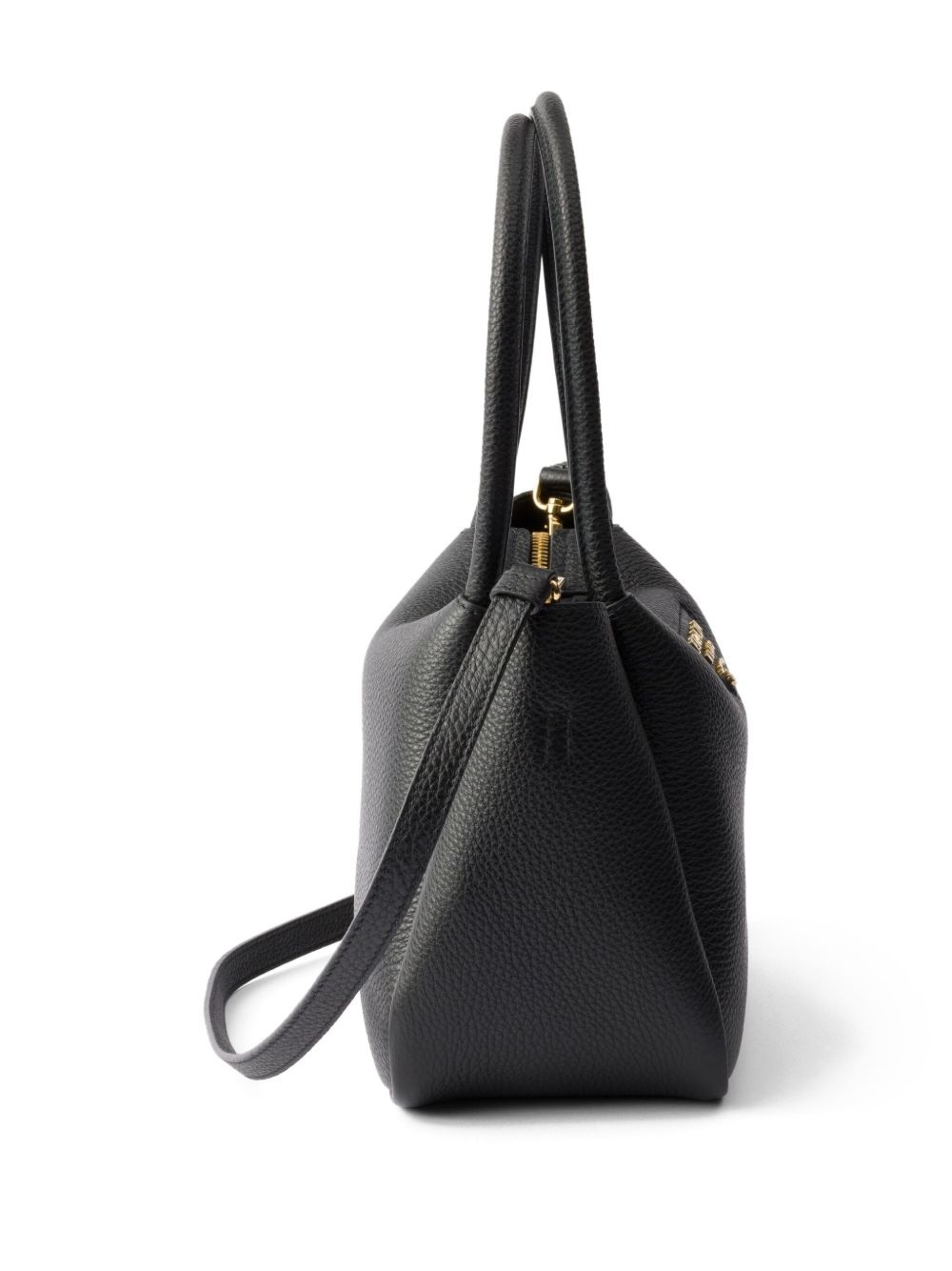 small leather tote bag - 3
