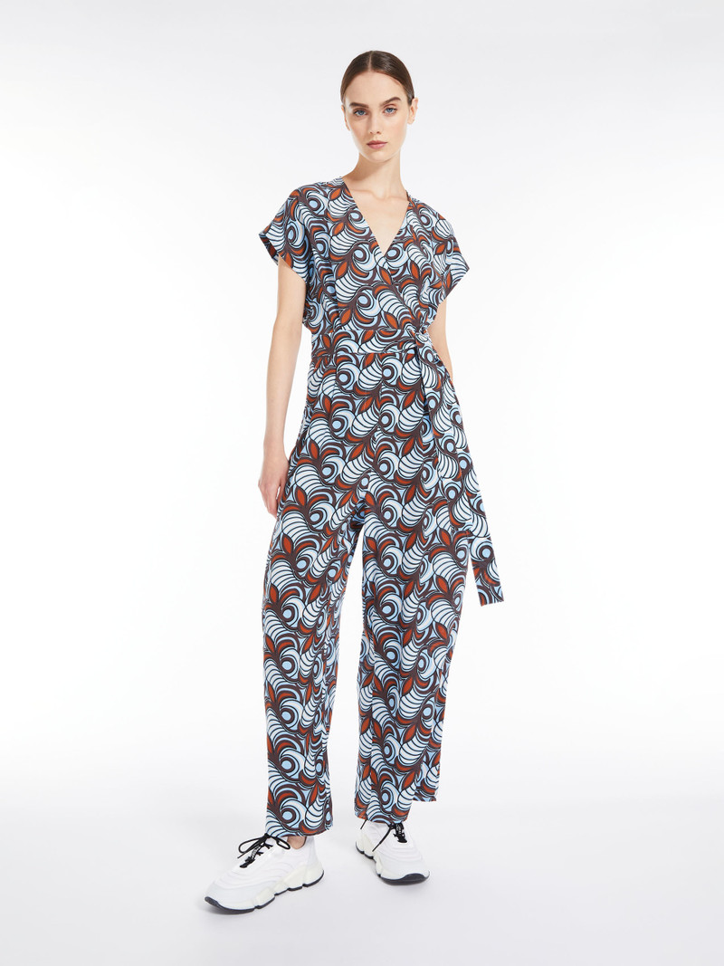 PANARIA Jumpsuit in pure silk 5