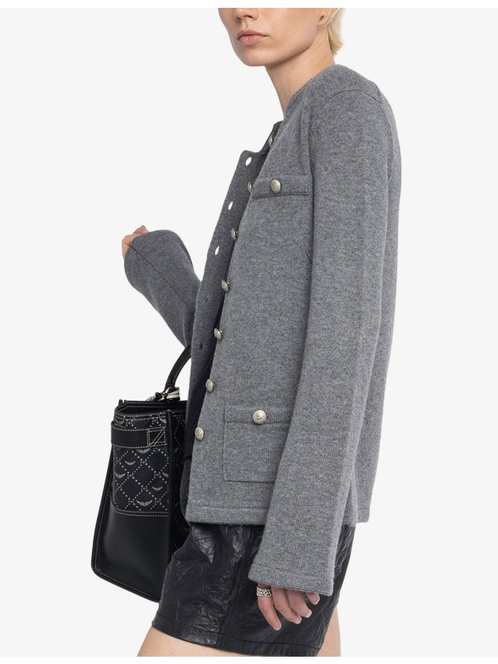 Lucy Wool and Cashmere Cardigan - 3