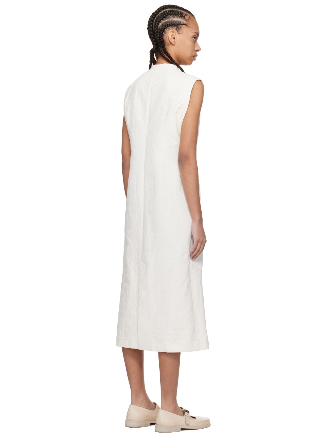 Off-White Sleeveless Jacket - 3