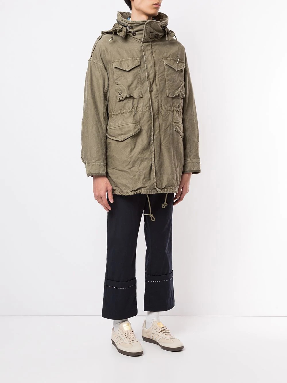 Bickle Damaged parka jacket - 3