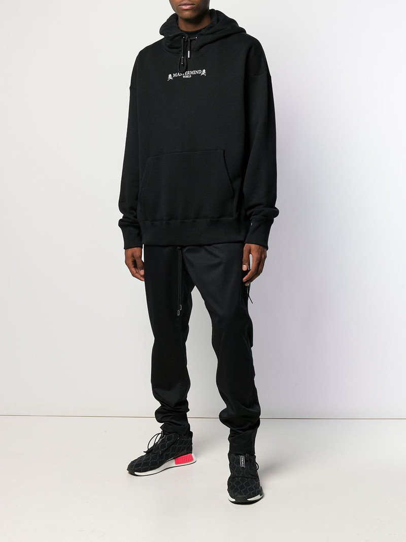 MASTERMIND WORLD oversized logo hoodie outlook
