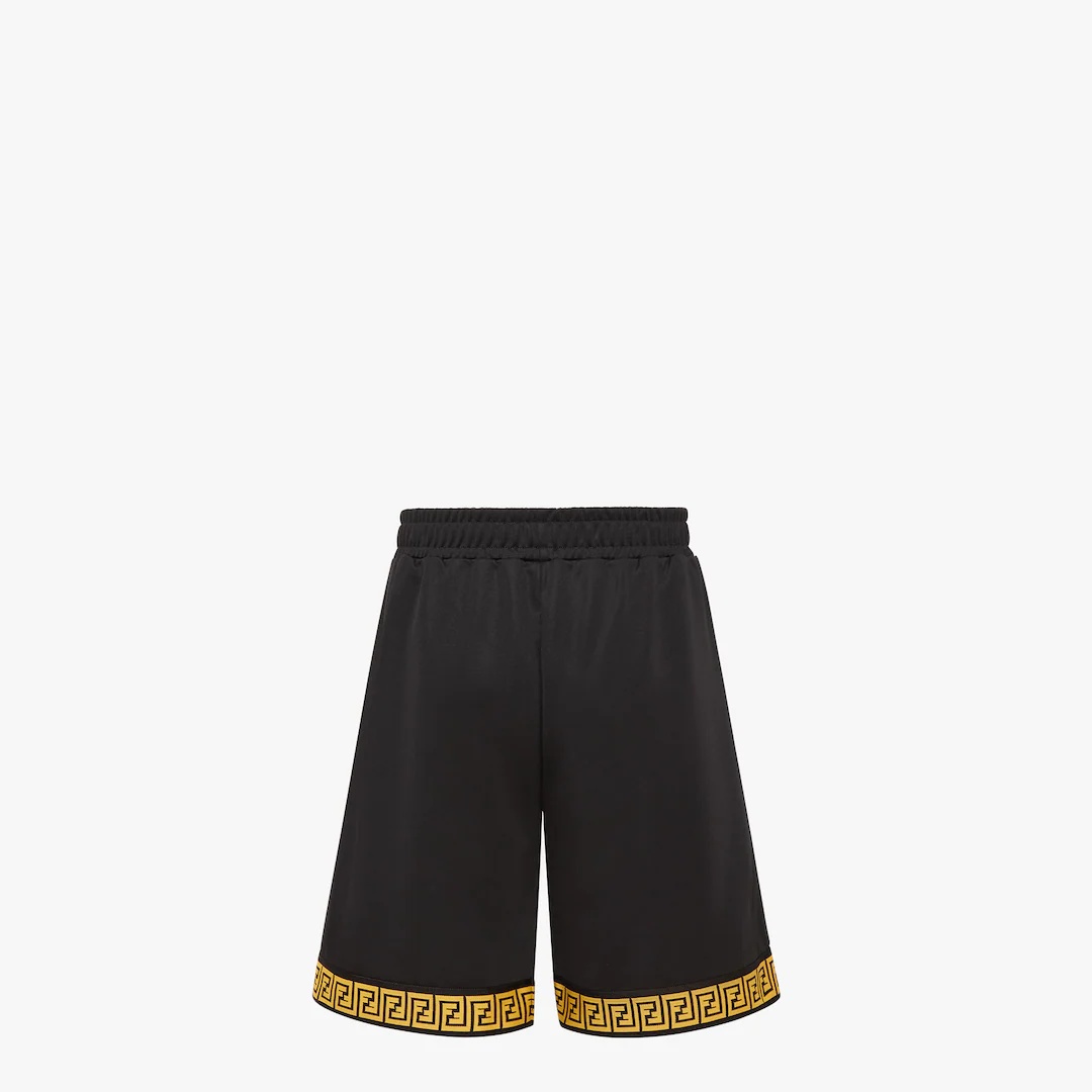 Fendace black jersey pants - 2