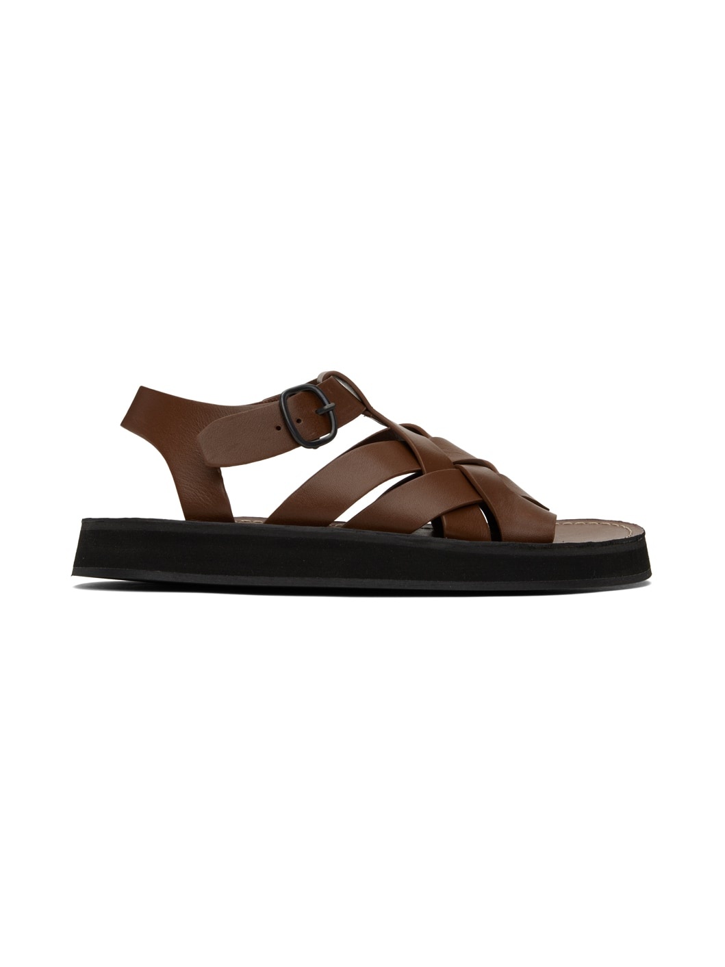 Brown Beltra Sandals - 1