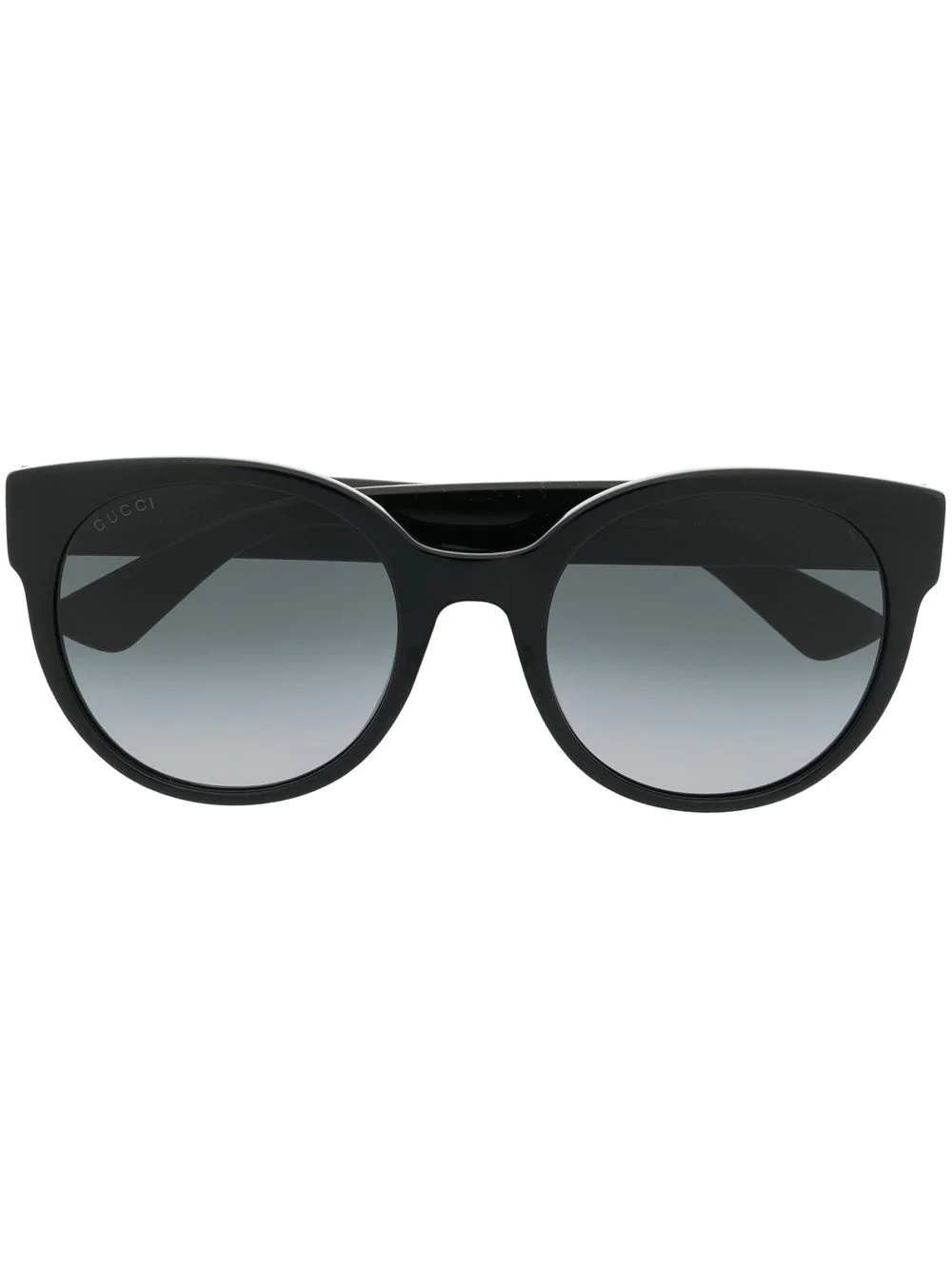 GG-logo round-frame sunglasses - 1