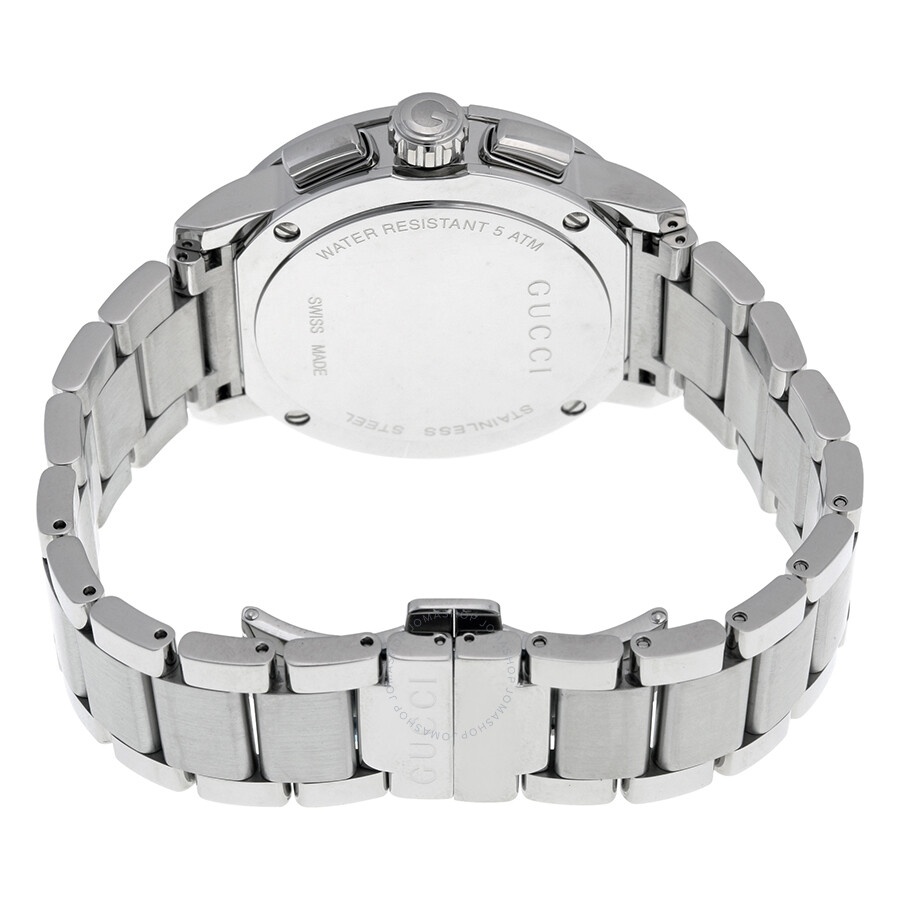 Gucci G-Chrono Black Dial Stainless Steel Men's Watch YA101204 - 3