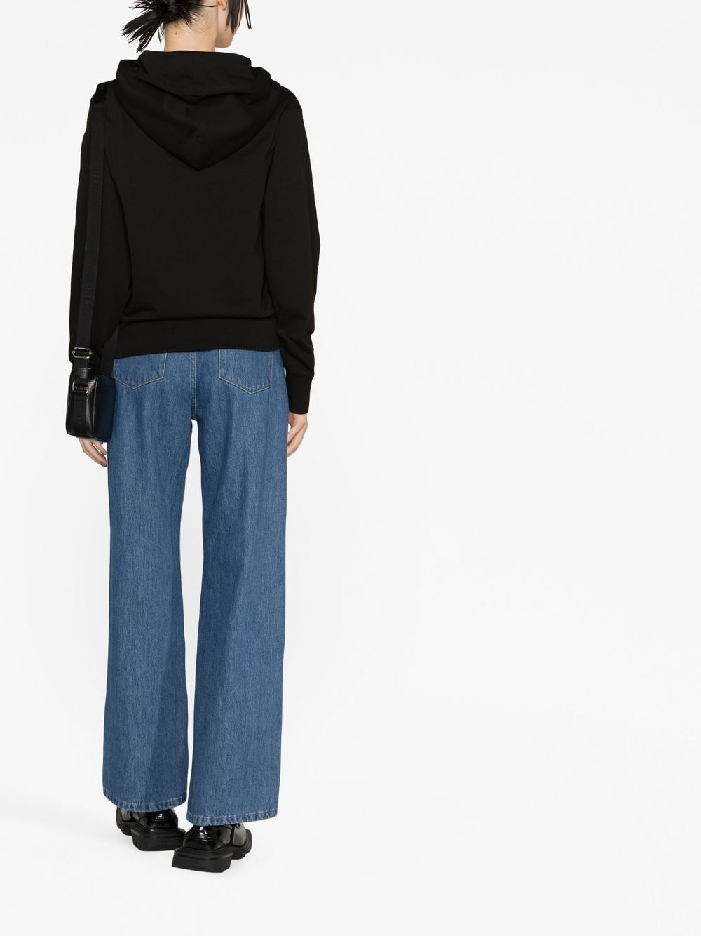 Boke Flower embroidery hoodie - 3