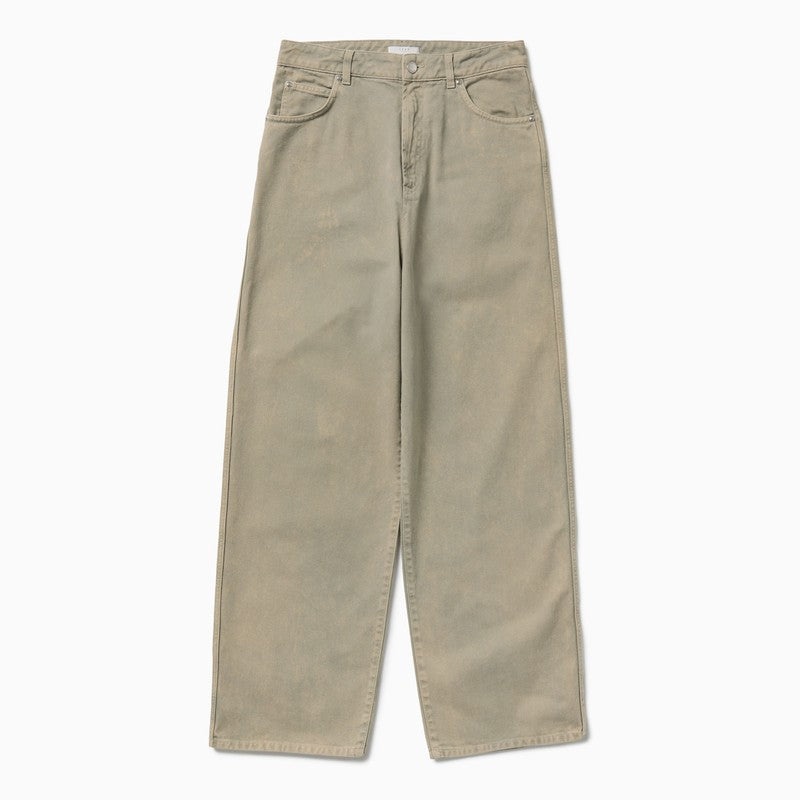1989 STUDIO - 1989 STUDIO Light brown Chicago denim pants - 1