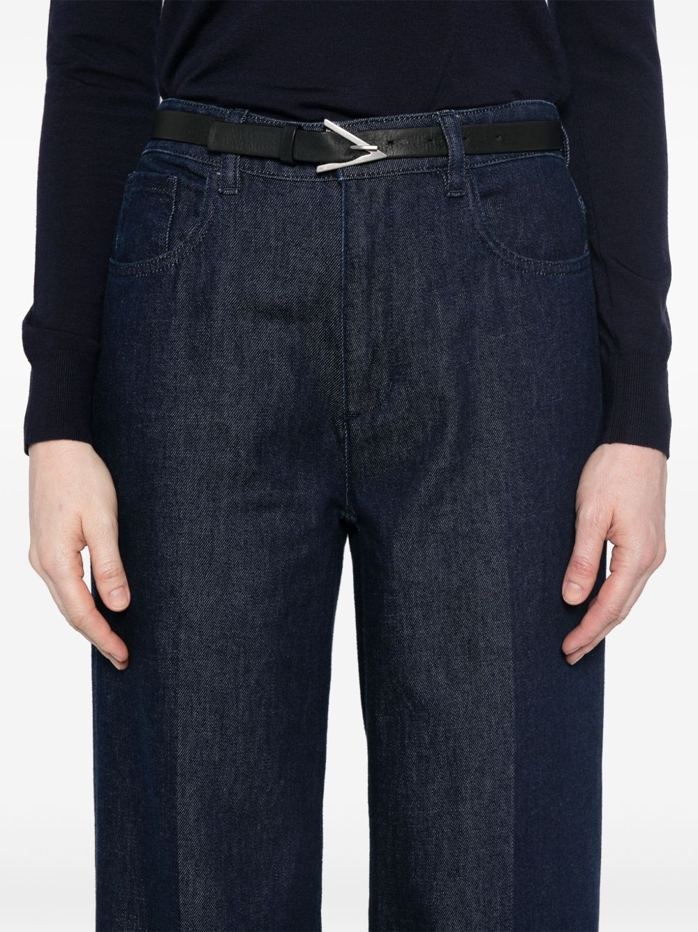 wide-leg jeans - 5
