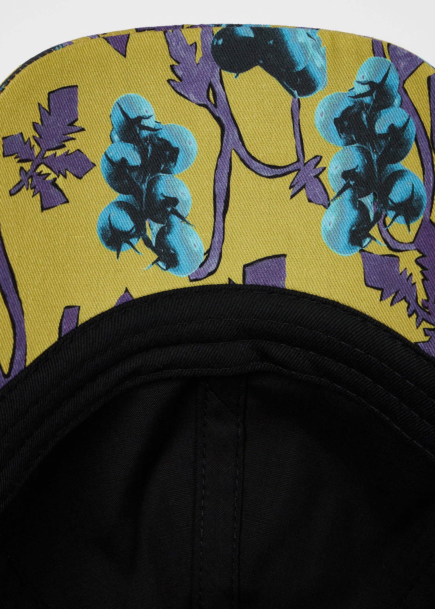 Blue Cotton 'Tomato Vine' Cap - 4