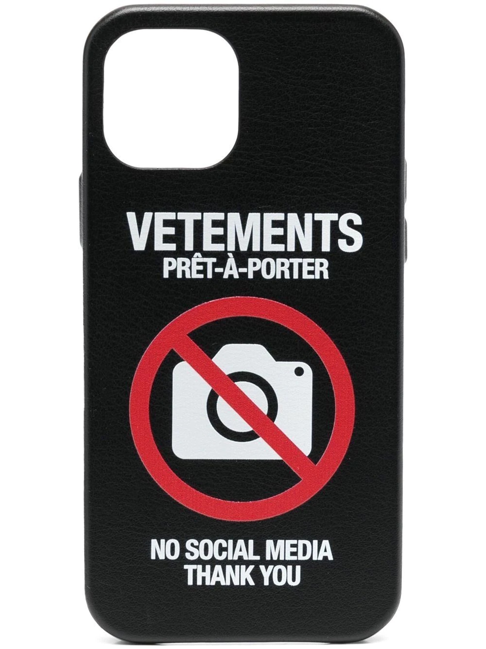No Social Media iPhone 12 pro case - 1