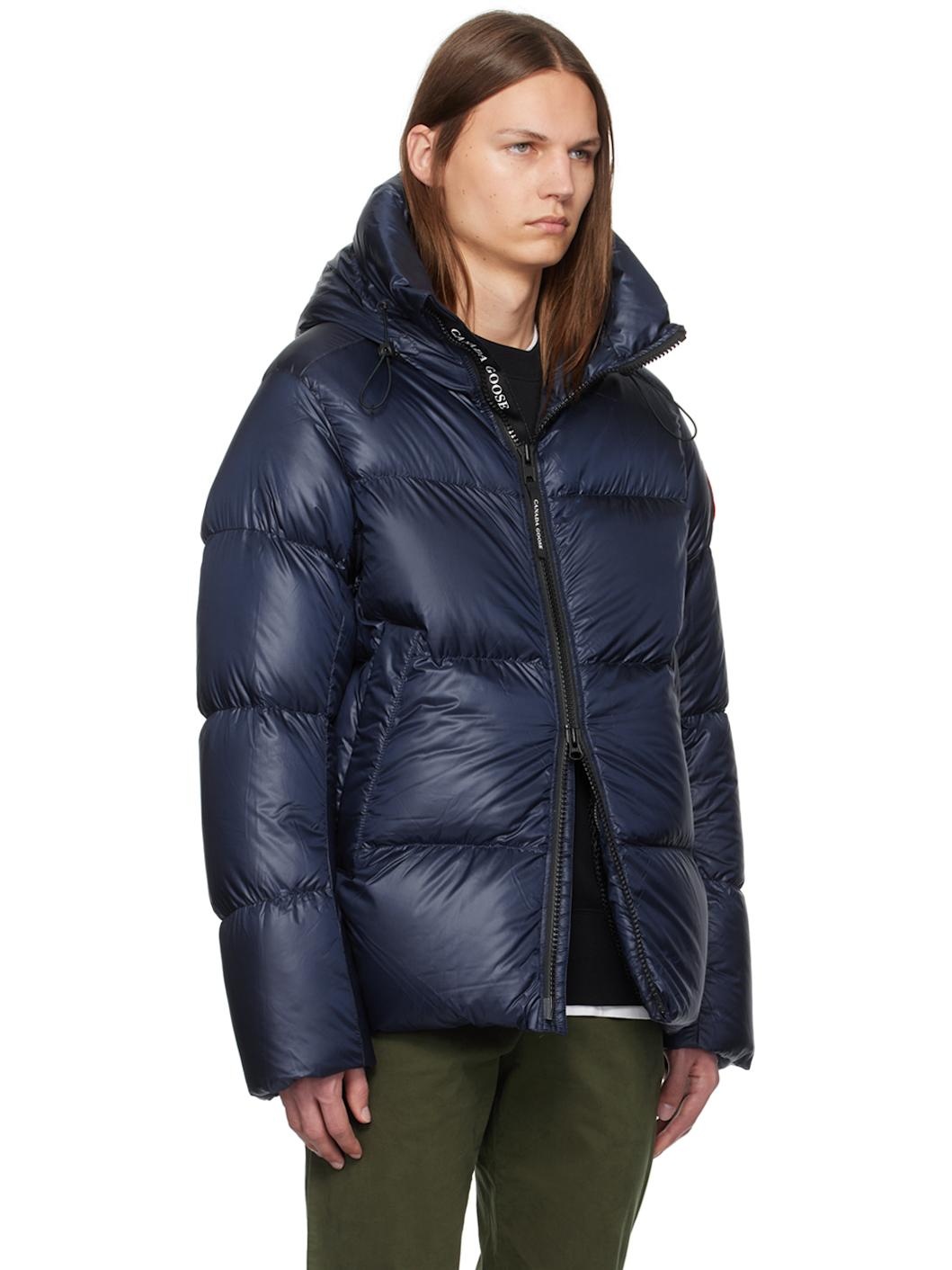 Navy Crofton Puffer Down Jacket - 2