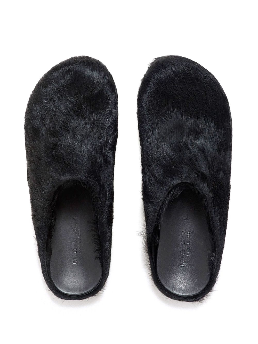 calf hair slippers - 4