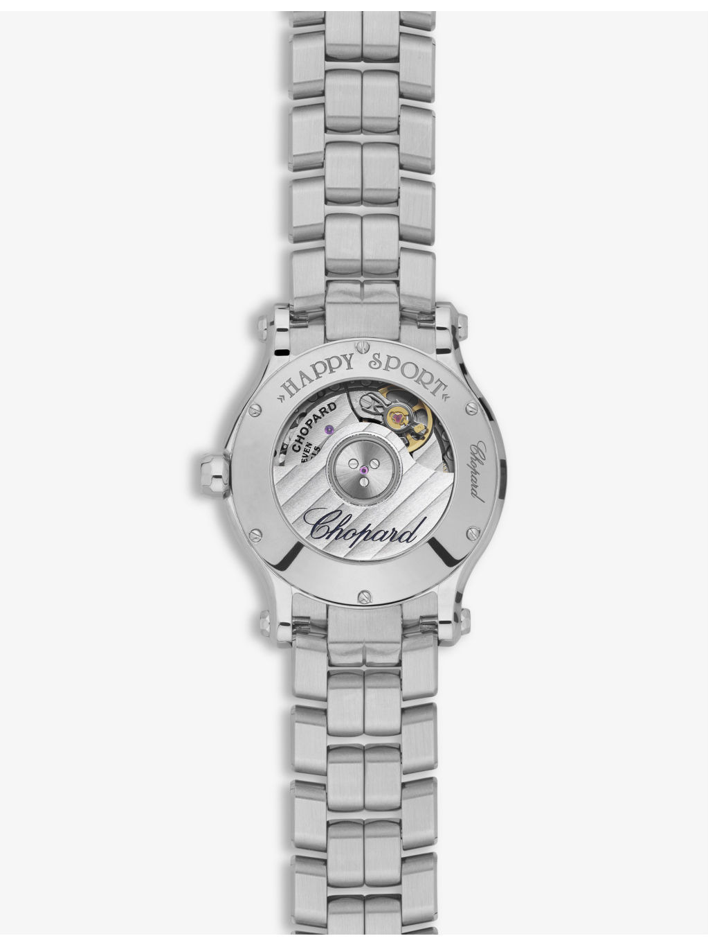 Happy Sport 278573-3014 Stainless Steel and 0.14ct Diamond Automatic Watch - 4