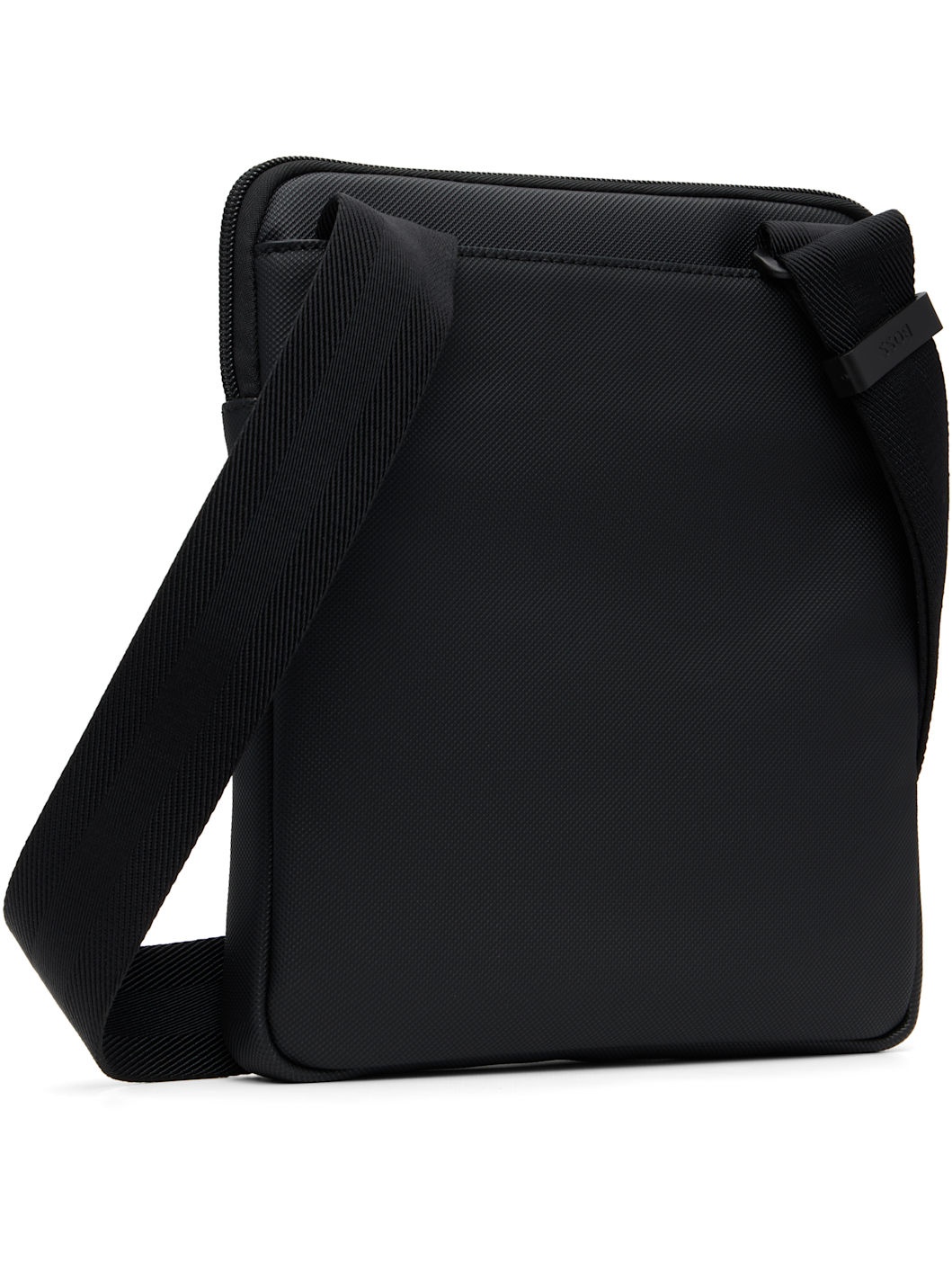 Black Smooth & Structured Reporter Bag - 3