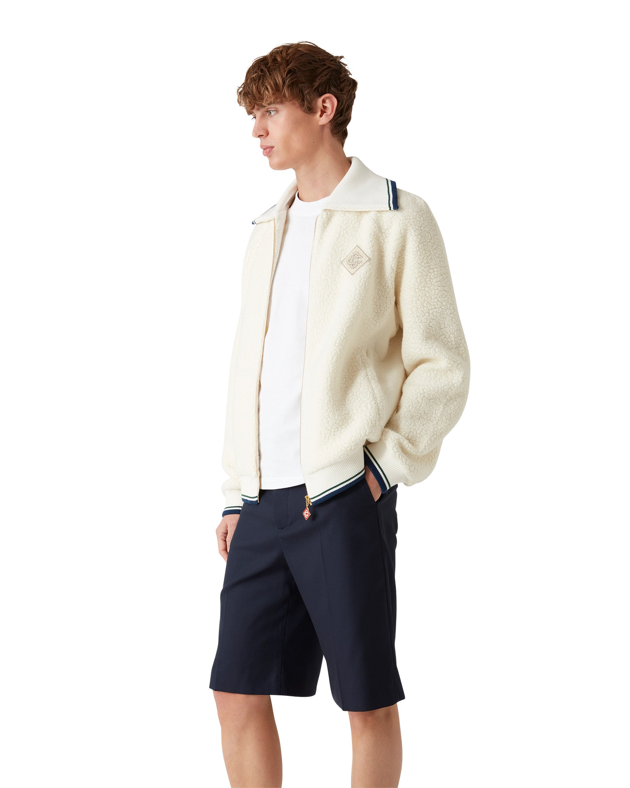 Cashmere Zip Jumper | Casablanca Paris - 4