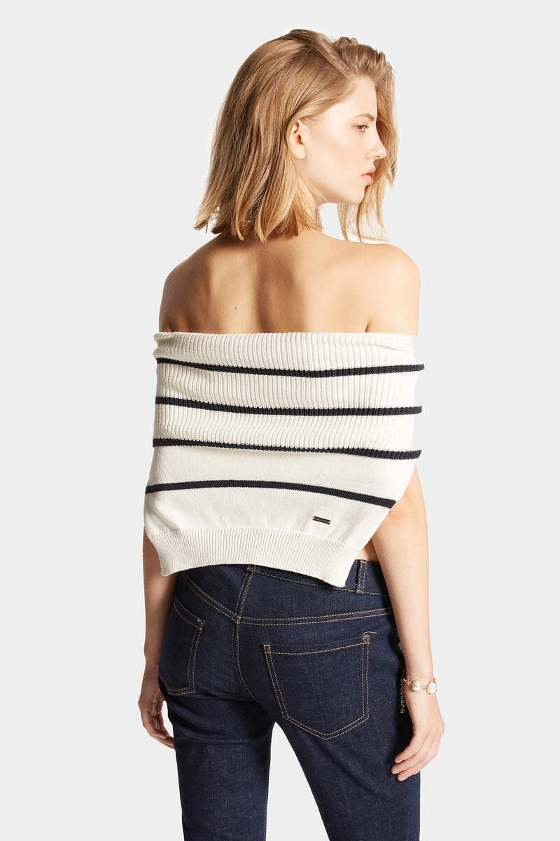 STRIPED KNOTTED TOP - 4