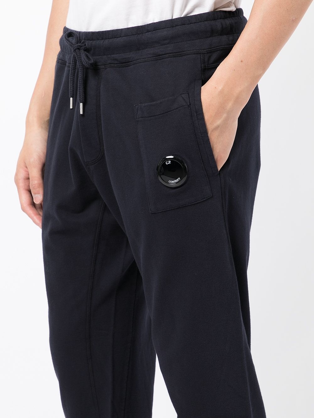 logo-patch slim fit joggers - 5