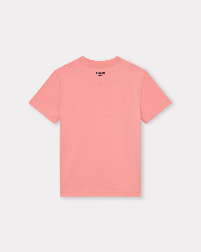 KENZO 'KENZO Pop' embroidered cotton T-shirt outlook