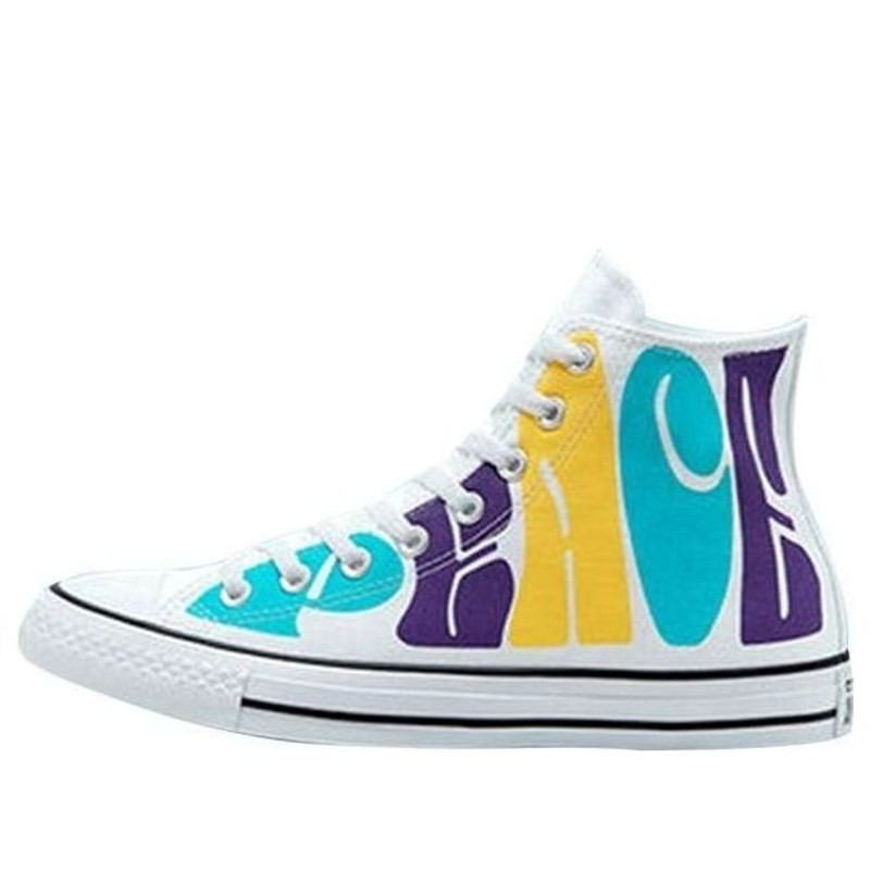 Converse Chuck Taylor All Star Peace Powered Hi White 167892C - 1